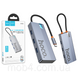 Мультифункциональный USB-C хаб HOCO HB50 5-in-1: HDMI 4K + PD100W + USB 3.0&times;3 2828020085 фото 3
