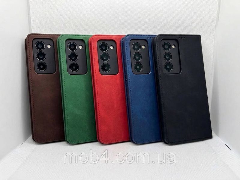 Книжка Leather Premium для Xiaomi Redmi 15 Euro 5G с защитой камеры 3170406493 фото