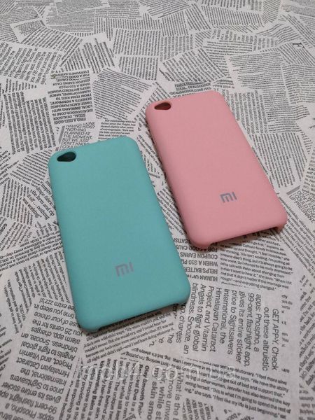 Брендовый чехол Silicone Cover накладка бампер для Xiaomi (Ксиоми) RedMi Go 1007173133 фото