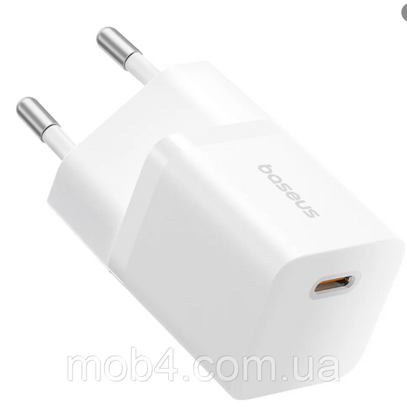 Зарядное устройство Baseus GaN5 25W PD3.0 + кабель Type-C to Type-C 100W 2848999457 фото