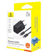 Зарядное устройство Baseus GaN5 25W PD3.0 + кабель Type-C to Type-C 100W 2848999457 фото 8