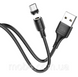 Магнитный кабель Hoco X52 Sereno Magnetic USB-Micro USB 1 м (2.4A) 2834971567 фото 5