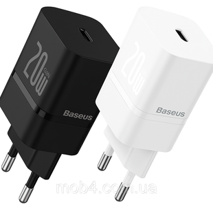 Сетевой адаптер Baseus GaN5 Fast Charger 20W USB-C 2849012523 фото