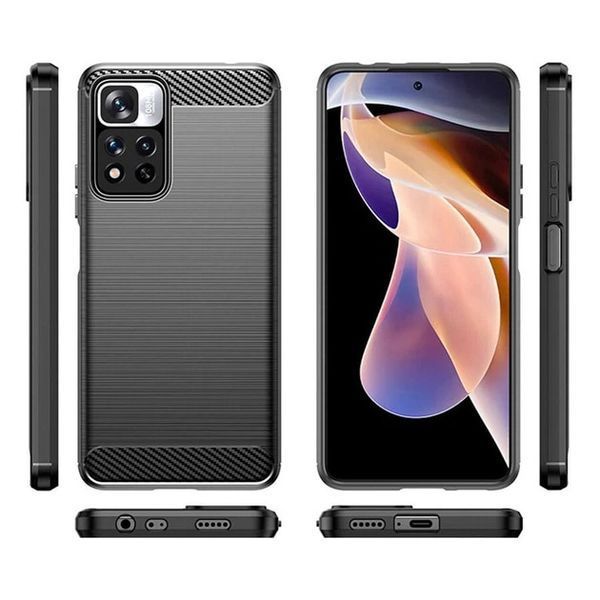 Протиударний чохол Urban (Урбан) для Xiaomi Redmi Note 11 Pro Plus 5G / Redmi Note 11 Pro 5G Чорний 1677442214 фото