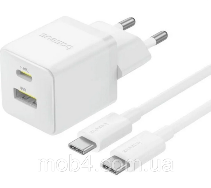 Зарядное устройство Baseus Palm 30W QC3.0 + PD3.0 USB/Type-C 2849032847 фото