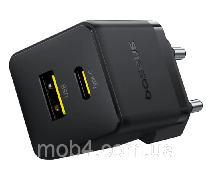 Зарядное устройство Baseus Palm 30W QC3.0 + PD3.0 USB/Type-C 2849032847 фото