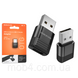 Переходник BOROFONE BV18 USB male to Type-C female скоростной адаптер для компьютера и зарядки с поддержкой OTG 3A Черный 3159571199 фото 1