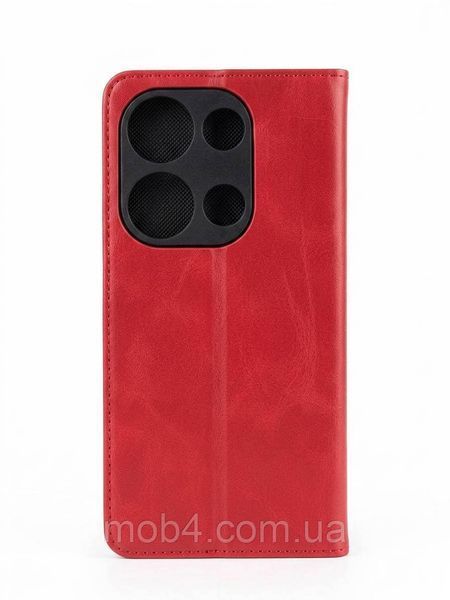 Книжка Leather Premium для Xiaomi Redmi Note 14S з захистом камери 3152933804 фото