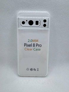 Прозорий силіконовий чохол 2 мм. для Google Pixel 8 Pro 2124938334 фото