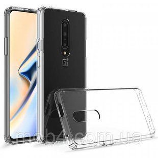 Прозорий силіконовий чохол для OnePlus 7 Pro 1291556137 фото