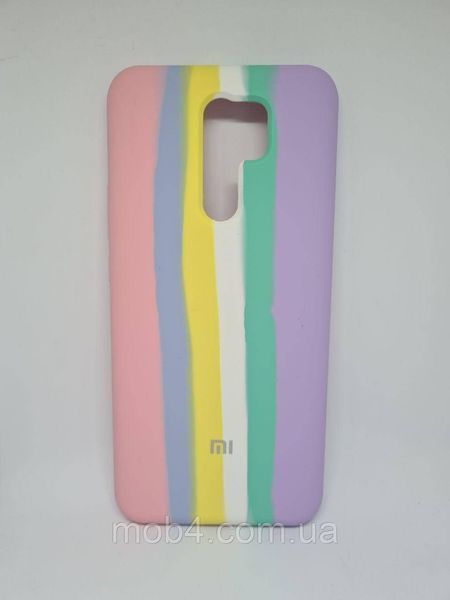 Чехол накладка Silicone Case Радуга для Xiaomi Redmi 9 1488438412 фото