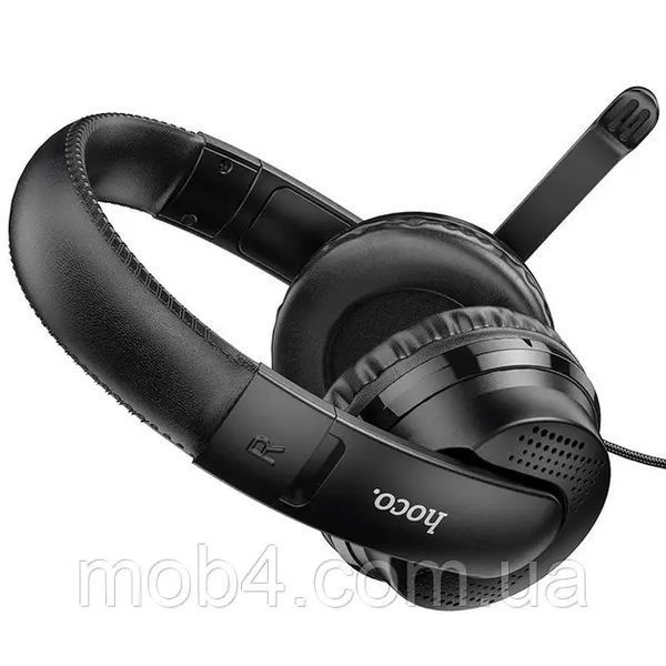 Ігрова гарнітура навушники HOCO W103 HiFi з мікрофоном та об&rsquo;ємним звуком Чорний 2721587108 фото