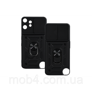 Чохол протиударний для NOTHING CMF Phone 2 Pro 5G Антишок Шторка кільце Чорний 2792999564 фото