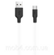 Силиконовый USB кабель Hoco X21 Plus Silicone Type-C, быстрая зарядка 3A, 1м 2835036456 фото 7