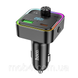 FM Модулятор HOCO E81 автомобильный трансмиттер Bluetooth 5.0 быстрая зарядка PD 30W + QC 3.0 с подсветкой Черный 3150875400 фото 3