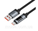 Кабель HOCO U148 Type-C 100W 5A 1.2м с дисплеем USB-A Fast Charge с LED дисплеем 2928969695 фото 4