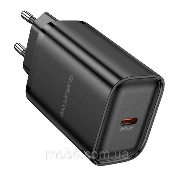 Сетевое зарядное устройство Borofone 1USB-C PD/QC 45W 2675570275 фото