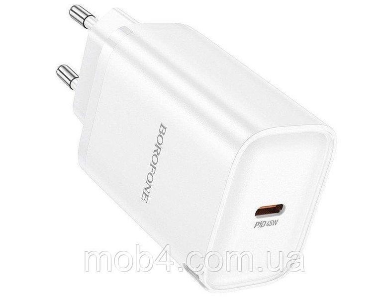 Сетевое зарядное устройство Borofone 1USB-C PD/QC 45W 2675570275 фото