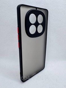 Чехол накладка Спорт для Xiaomi Redmi Note 14 Pro 4G Черный 2566619615 фото