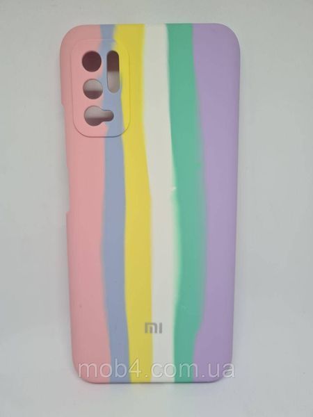 Чехол накладка Silicone Case Радуга для Xiaomi Poco M3 Pro 1488618537 фото