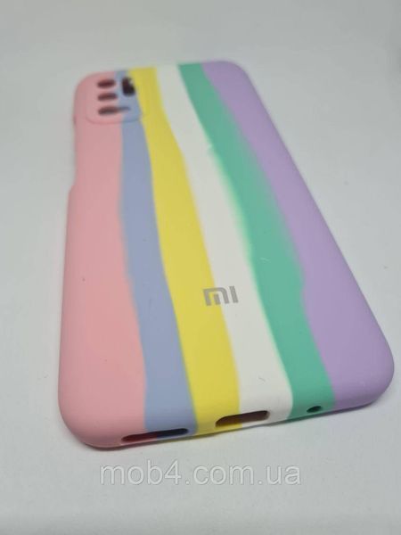 Чехол накладка Silicone Case Радуга для Xiaomi Poco M3 Pro 1488618537 фото
