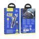 Автомобильное зарядное устройство для Hoco NZ8 |1USB/1Type-C, QC/PD, 43W/3A| с кабелем Type-C 1м 1817667109 фото 1
