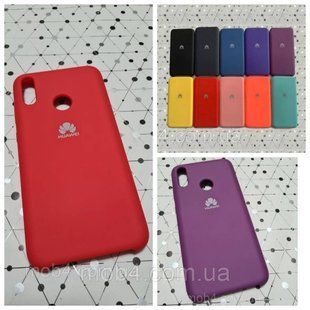Брендовый чехол накладка Silicone Cover для Huawei (Хуавей) Y7 Prime 2019 1217700747 фото