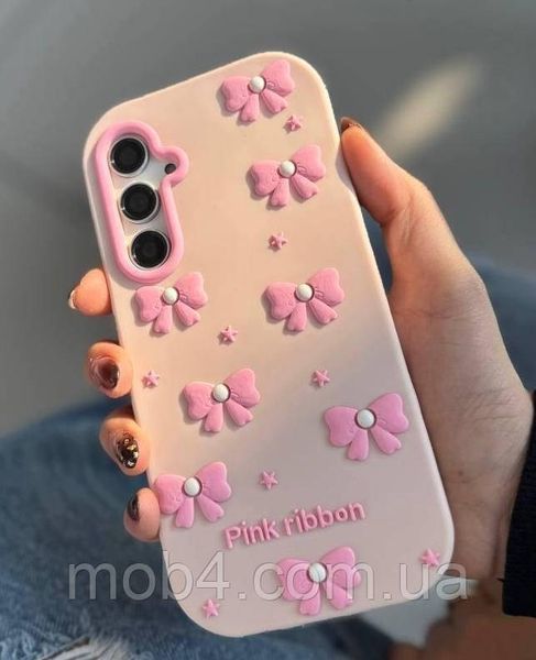 Детский резиновый 3D чехол Бантики для Xiaomi Redmi Note 14 Pro 4G 2692781794 фото