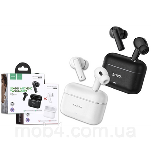 Бездротові навушники вакуумні HOCO EQ35 Rhyme TWS Bluetooth 5.4 з активним шумозаглушенням ANC+ENC та 6 мікрофонами 3151498367 фото