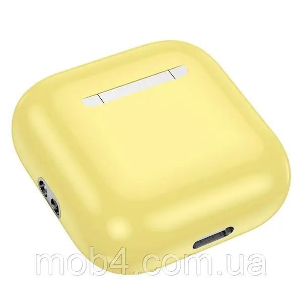 Дитячі бездротові Bluetooth навушники HOCO EW112 з мікрофоном і зарядним кейсом Жовтий 2730171409 фото
