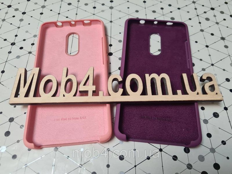 Брендовий Soft-touch чохол Silicone Cover для (Ксиоми) Xiaomi Redmi Note 4 1074786851 фото