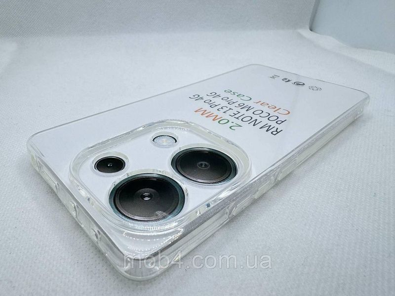 Прозорий силіконовий чохол 2 мм. для Xiaomi Redmi Note 14S 2624014683 фото