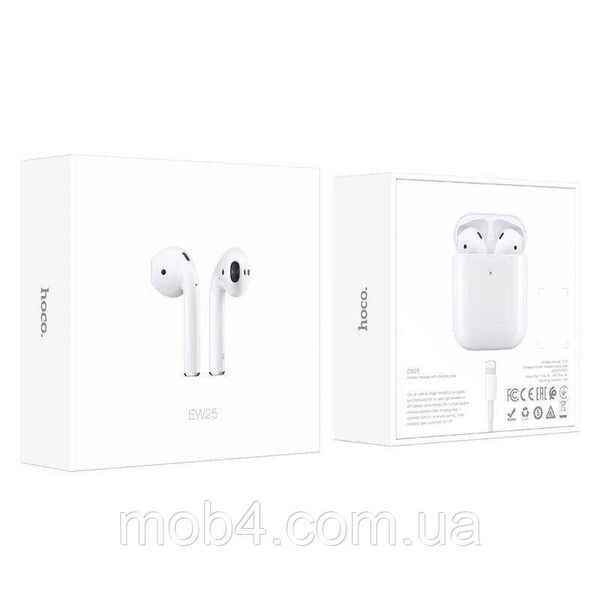 Беспроводные Bluetooth наушники HOCO EW25 с микрофоном Белый 2730182395 фото