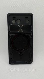 Чохол протиударний для Google Pixel 7a Антишок Metal&nbsp;Шторка Чорний 2861583563 фото