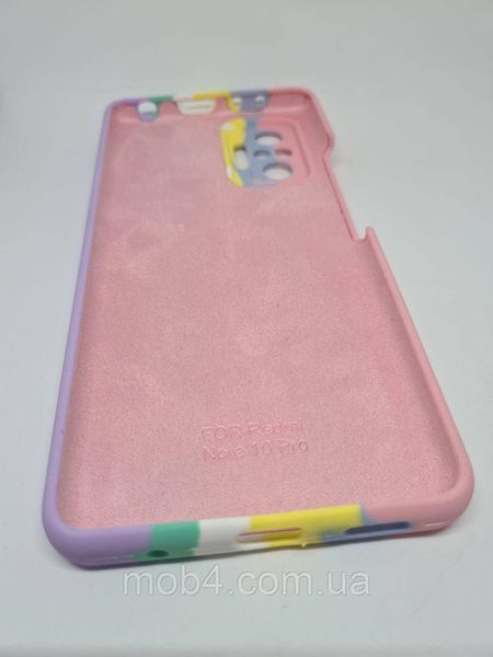 Чехол накладка Silicone Case Радуга для Xiaomi Redmi Note 10 Pro 1489009992 фото