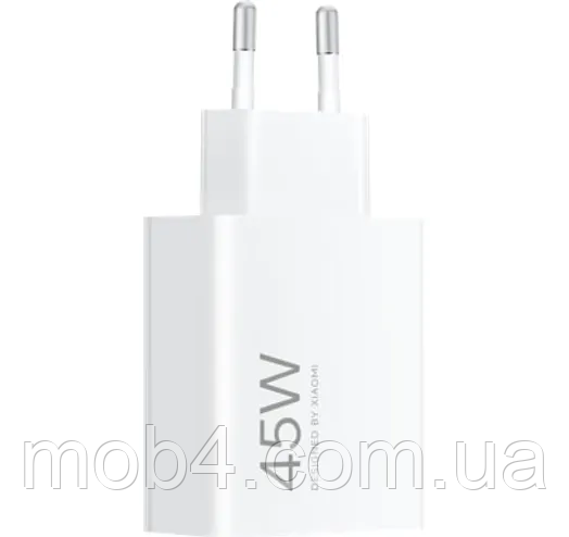 Зарядное устройство Xiaomi 45W HyperCharge Combo USB-A с кабелем Type-C Белое 3151502642 фото