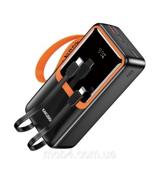 Портативное зарядное устройство (Повербанк) Kakusiga 30000mAh (4USB/2USB-C/22.5W) Черный 2679322303 фото
