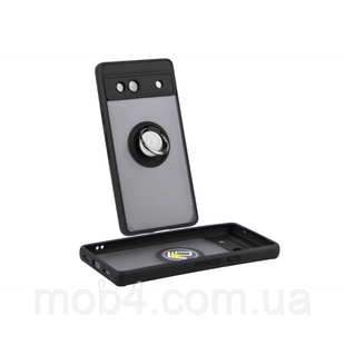 Чохол протиударний для Google Pixel 7A Спорт кільце Чорний 2804775119 фото