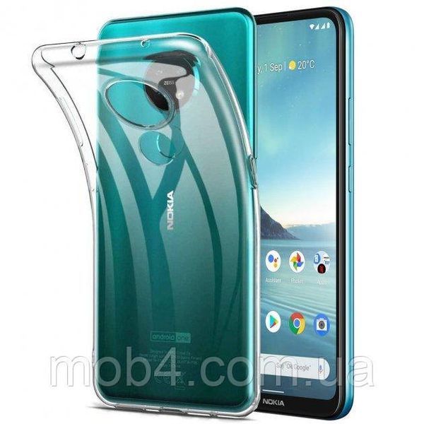 Прозорий силіконовий чохол для Nokia 3.4 1498365090 фото