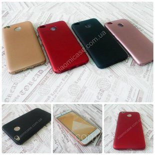 Пластиковый чехол Fox накладка бампер для Xiaomi (Ксиоми) RedMi 4X (золото и черный) 1007102363 фото