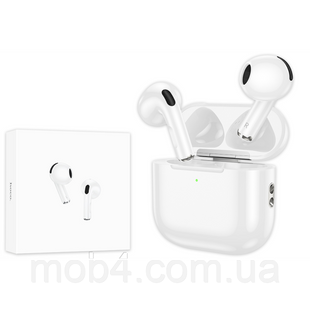 Бездротові Bluetooth навушники HOCO EW78 TWS з кейсом, сенсорне управління Білий 2730723249 фото
