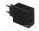 Зарядное устройство Samsung 35W PD Power Adapter Duo сетевая быстрая зарядка для телефона два порта Type-C USB-A Черный 3152267646 фото 4