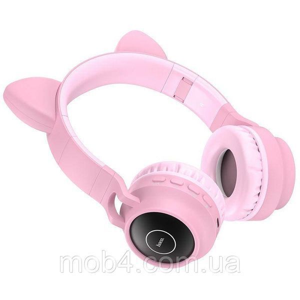 Детские беспроводные Bluetooth наушники HOCO W27 CAT EAR Wireless headphonс ушками Кошки, с подсветкой 2730797731 фото