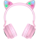 Детские беспроводные Bluetooth наушники HOCO W27 CAT EAR Wireless headphonс ушками Кошки, с подсветкой 2730797731 фото 2
