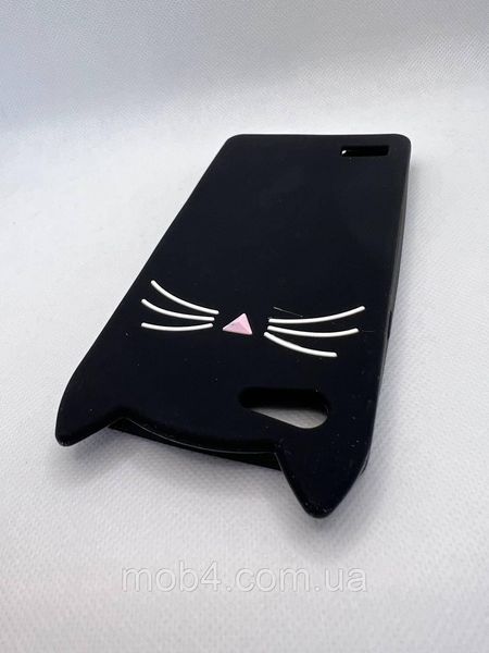 Резиновый 3D чехол для OPPO A33/ Neo 7 Кот Усы 1575923205 фото