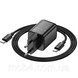 Скоростное GaN зарядное устройство Hoco N54 PD 45W Type-C + кабель Type-C-Type-C, Black 2827037074 фото 2