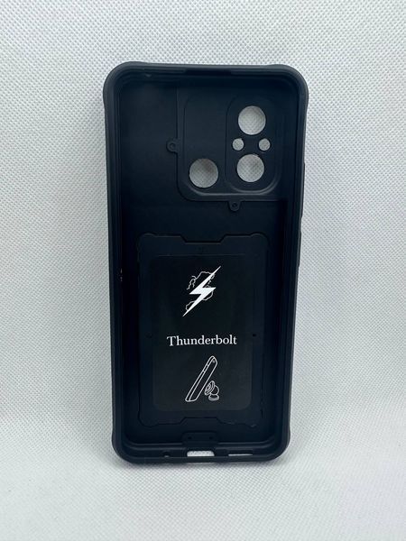 Протиударний чохол для Xiaomi Redmi 12C Антишок Шторка кільце 1864198545 фото