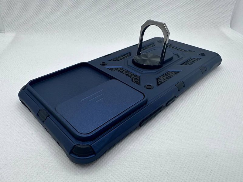 Протиударний чохол для Xiaomi Redmi 12C Антишок Шторка кільце 1864198545 фото
