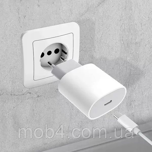 Мережевий зарядний пристрій Apple 20W USB-C Power Adapter Білий 2717658503 фото
