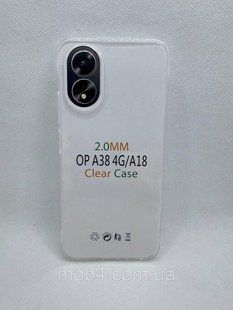 Прозрачный силиконовый чехол 2 мм. для Oppo A18 4G 2127328090 фото